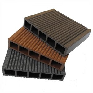 Uluca WPC pentru gard - profil celular F102x20 cu rizuri