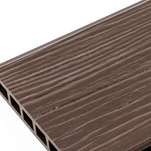 Uluca gard WPC 3D F140x20 - Maro inchis